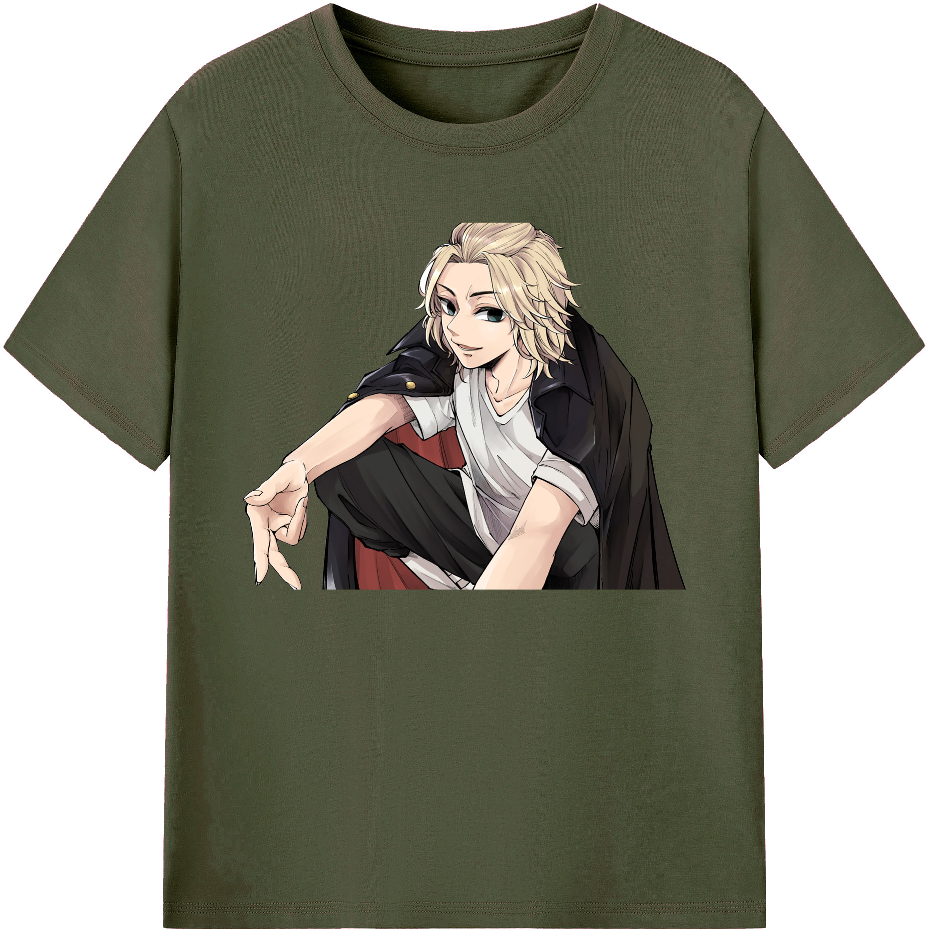 （画像用） 東京リベンジャーズ Tokyo Revengers 綿100％ メンズ半袖Tシャツ｜肌触りやわらか＆通気性